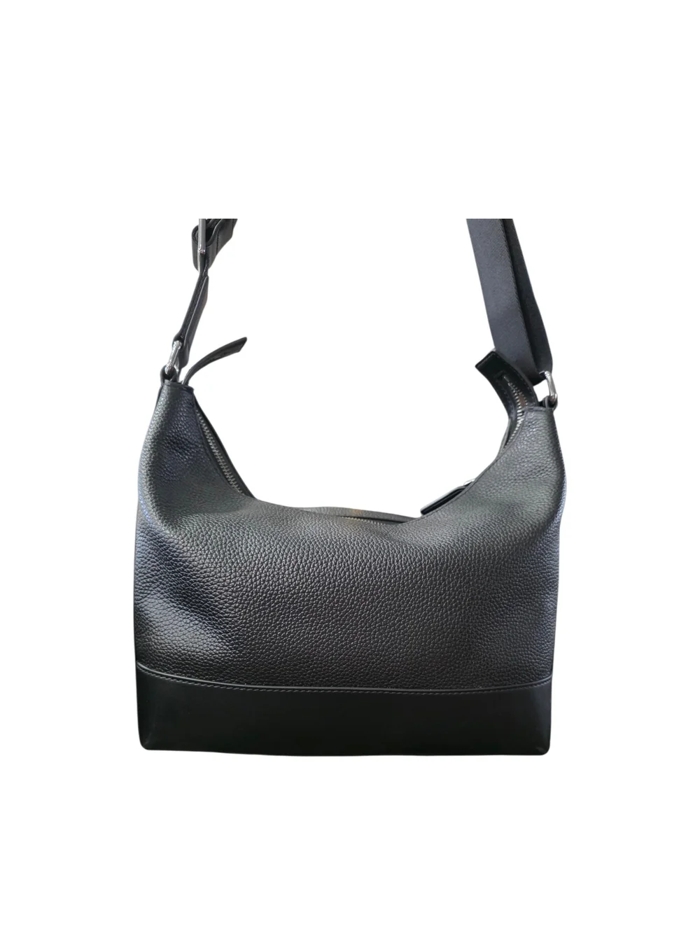 Michael Kors Black Pebbled Leather Shoulder Bag/Crossbody